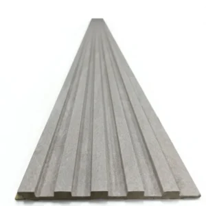 סרגל אלבסטר מונולית (Polystyrene Fluted Panel – Alabaster Monolith)